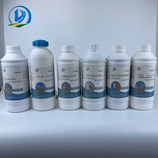 Enrofloxacin Oral Solution 10% Veterinary Medicine Drug for Cattle Sheep Goats Horse Poultry Use