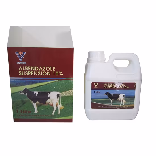 Albendazole 10% Suspension Cattle Sheep Goat Camels Livestock Vet Farm Clinic Anthelmintic Drug China GMP Factory Kyrgyzstan Import
