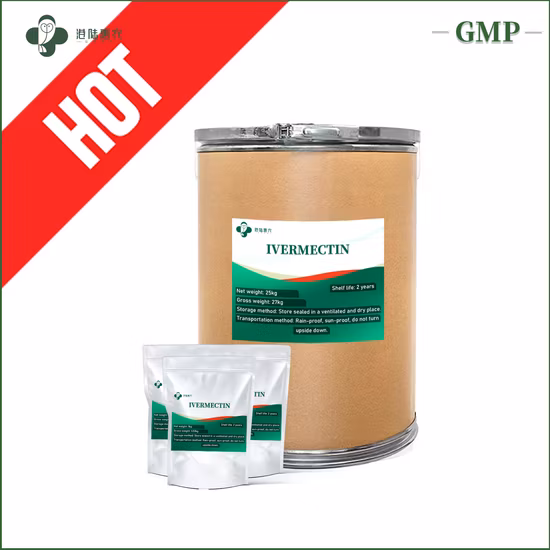 Veterinary Medicine of Ivermectin Injection 1% for Cattle, Sheep, Goats Use with GMP Certification